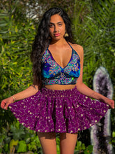 Load image into Gallery viewer, Purple Dreams Micro Mini Skirt
