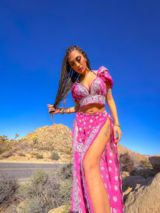 Pink Diamonds Jasmine Set