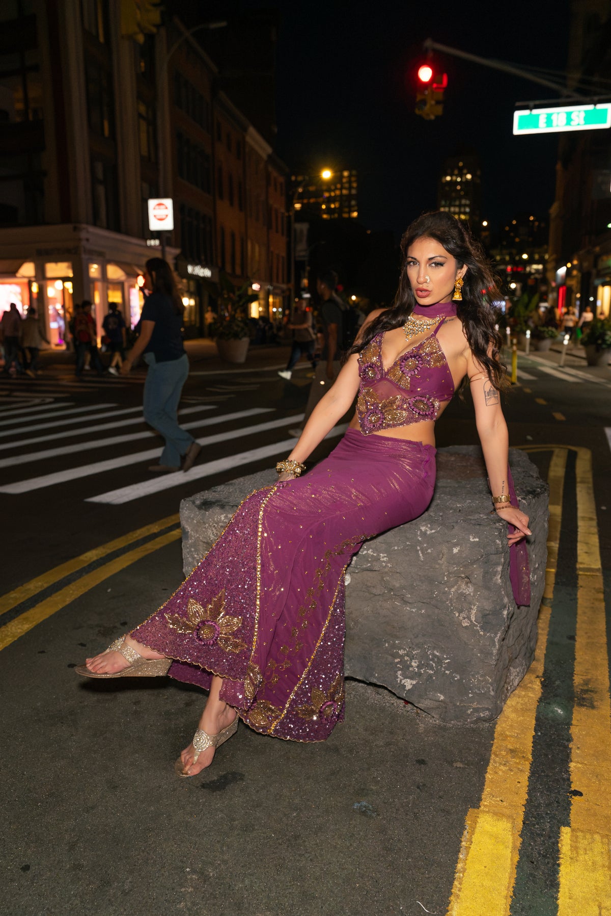 Amethyst Lotus Mermaid Set