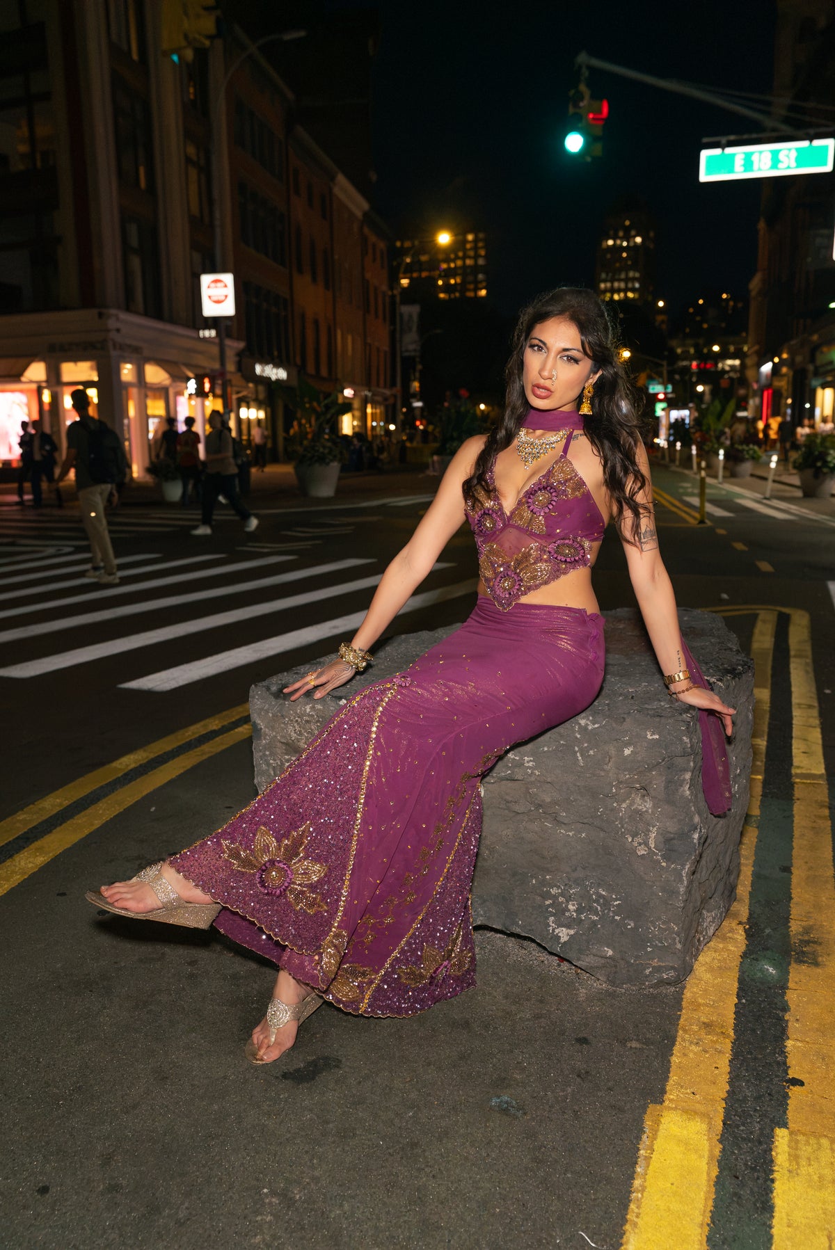 Amethyst Lotus Mermaid Set
