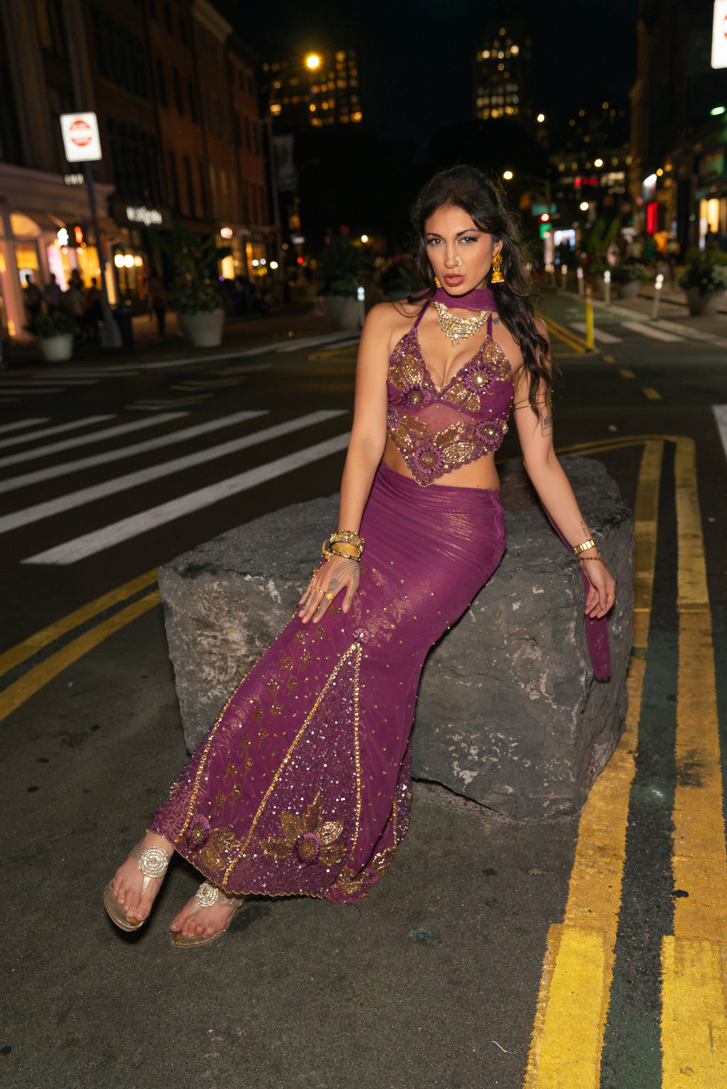 Amethyst Lotus Mermaid Set