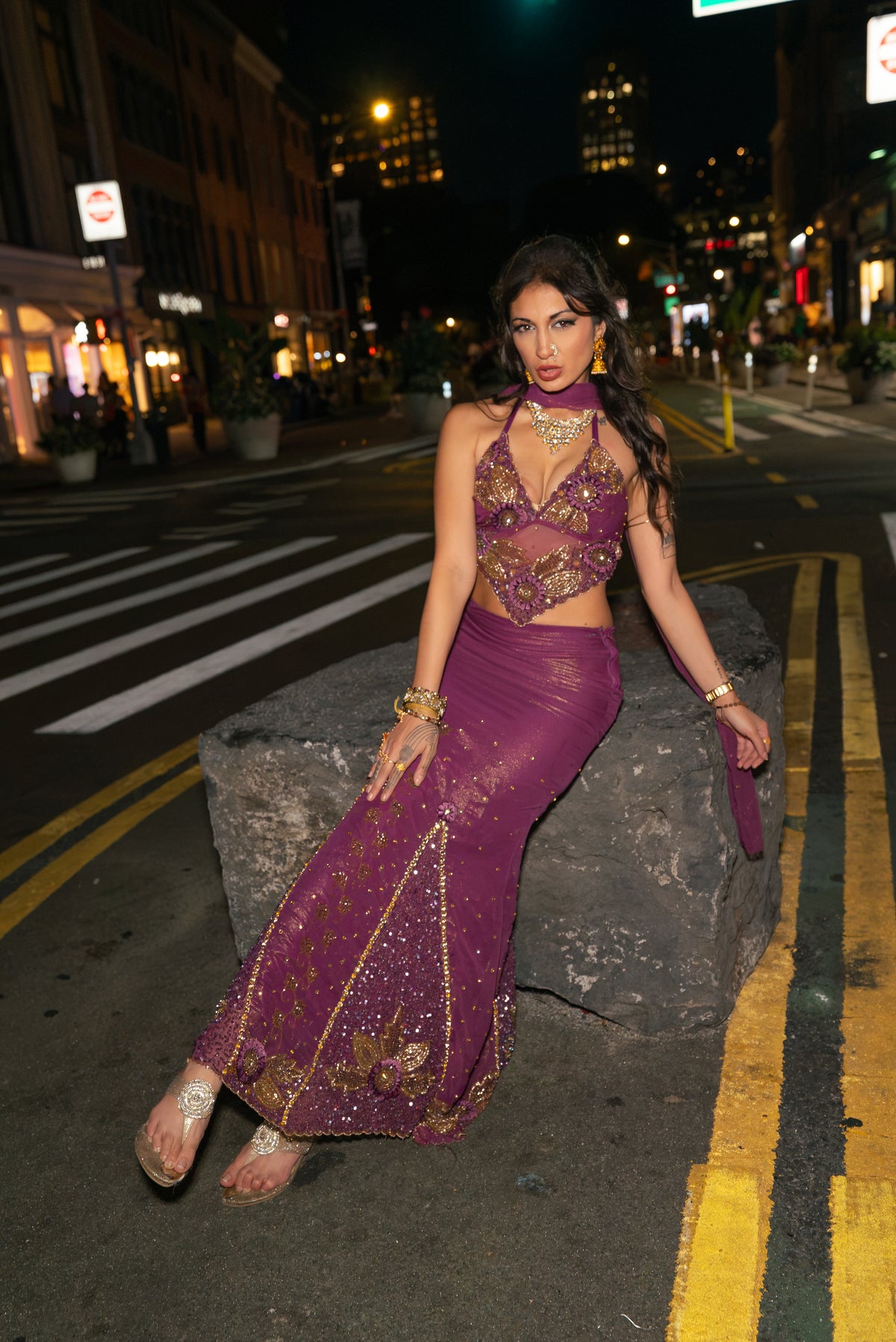 Amethyst Lotus Mermaid Set
