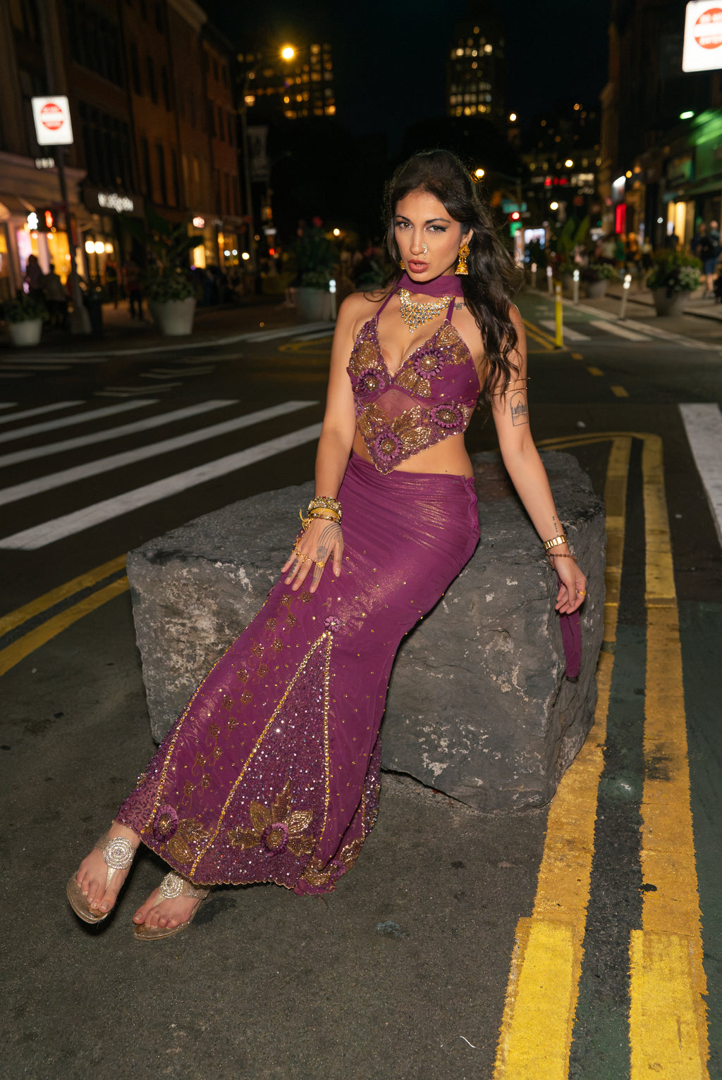 Amethyst Lotus Mermaid Set
