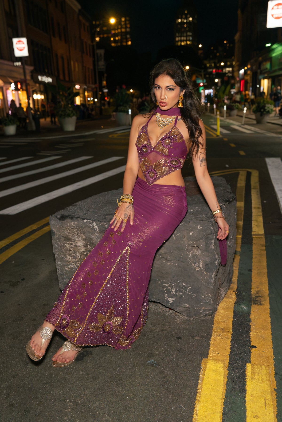 Amethyst Lotus Mermaid Set