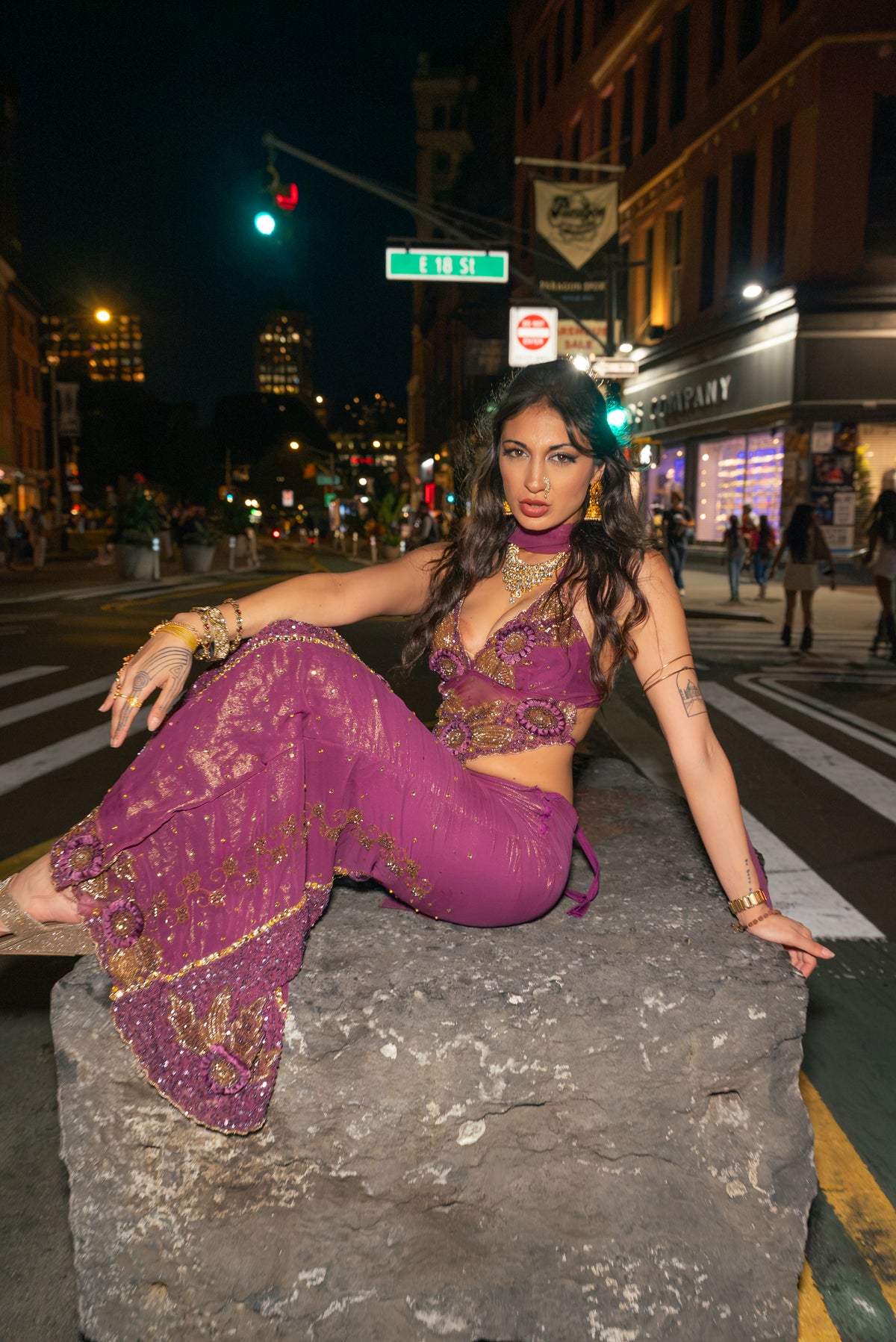 Amethyst Lotus Mermaid Set