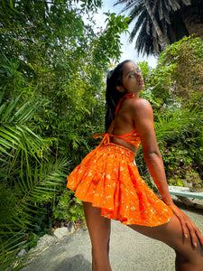 Sun Goddess Micro Mini Skirt Set