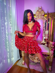Royal Rani Micro Mini Skirt