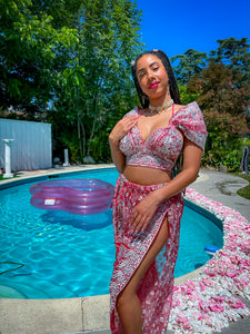 Crystal Rose Jasmine Set
