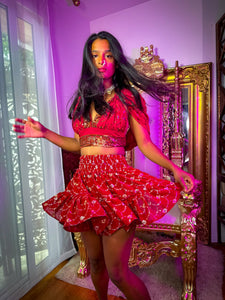 Royal Rani Micro Mini Skirt