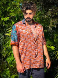 Tangerine Dream Button-Up Shirt