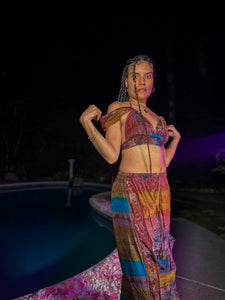 Bohemian Rainbow Jasmine Set (NO SLIT)