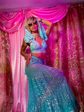 Load image into Gallery viewer, Diamond Skies Sharara Pants Set
