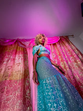 Load image into Gallery viewer, Diamond Skies Sharara Pants Set
