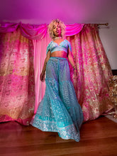 Load image into Gallery viewer, Diamond Skies Sharara Pants Set
