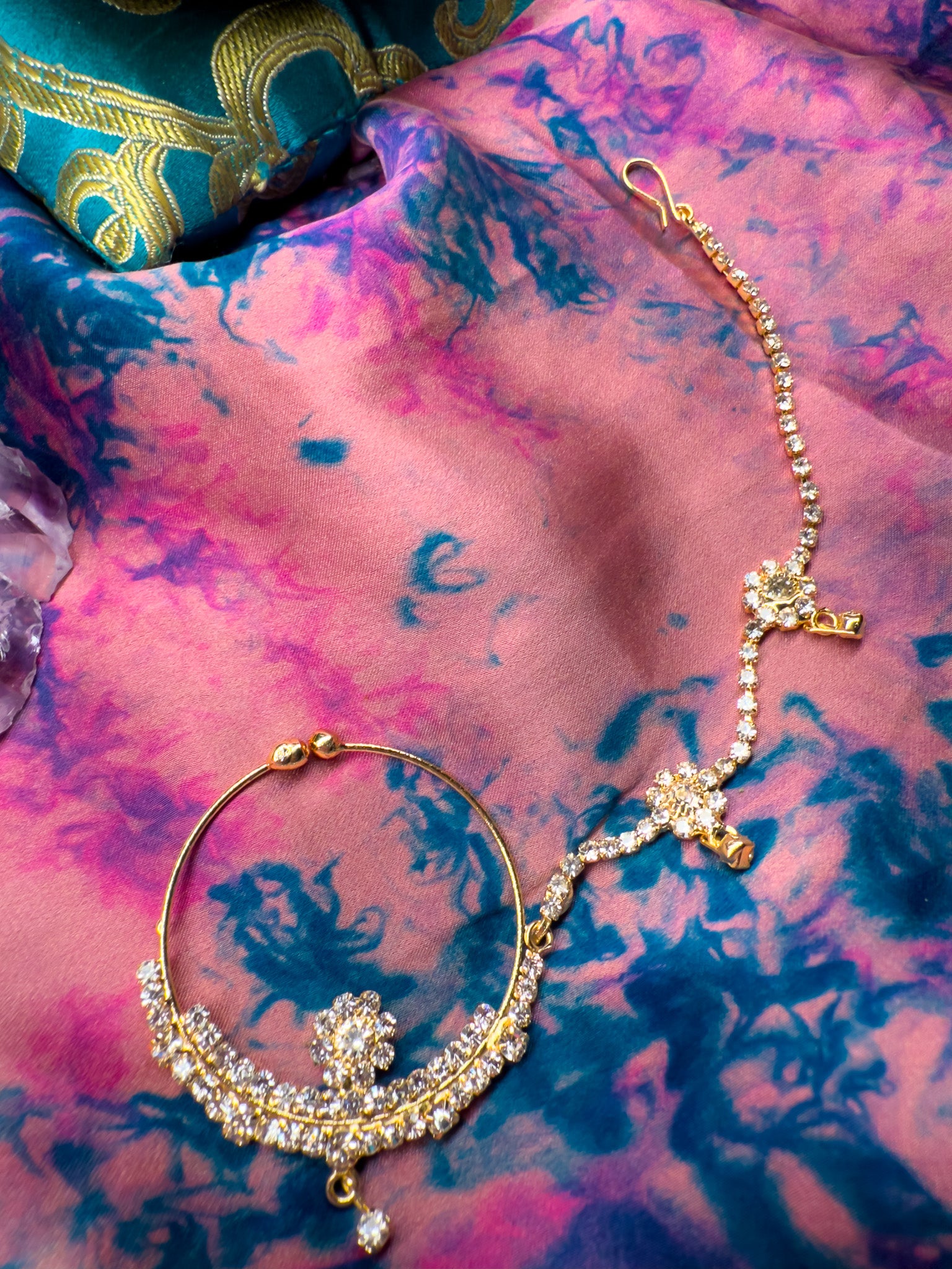 Naath Nose Chain Rings