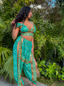 Turquoise Lotus Jasmine Set