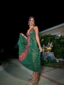 Royal Emerald Magic Dress