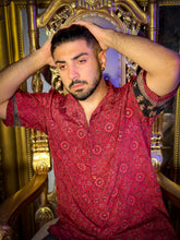 Load image into Gallery viewer, Rosa Negra Button-Up Shirt
