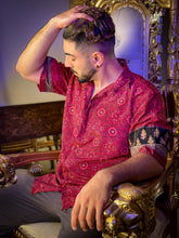 Load image into Gallery viewer, Rosa Negra Button-Up Shirt
