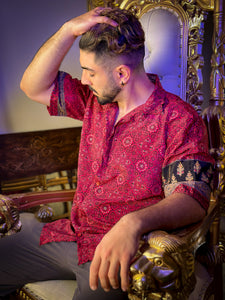 Rosa Negra Button-Up Shirt