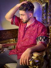 Load image into Gallery viewer, Rosa Negra Button-Up Shirt
