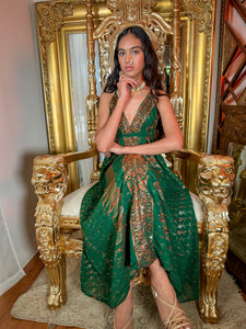 Emerald Alchemy Magic Dress