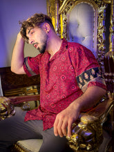 Load image into Gallery viewer, Rosa Negra Button-Up Shirt
