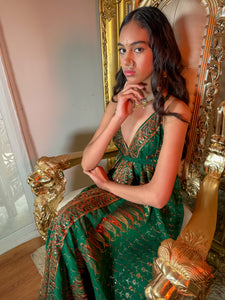 Emerald Alchemy Magic Dress