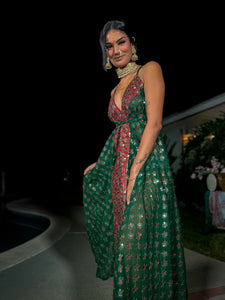 Royal Emerald Magic Dress