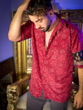 Load image into Gallery viewer, Rosa Negra Button-Up Shirt
