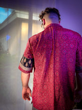 Load image into Gallery viewer, Rosa Negra Button-Up Shirt
