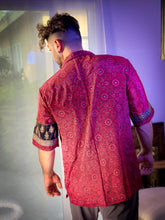 Load image into Gallery viewer, Rosa Negra Button-Up Shirt
