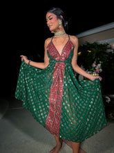 Load image into Gallery viewer, Royal Emerald Magic Dress
