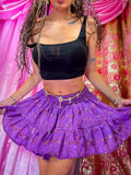 Amethyst Alchemy Micro Mini Gehr Skirt