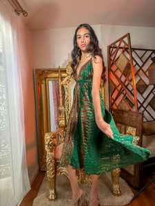 Emerald Alchemy Magic Dress