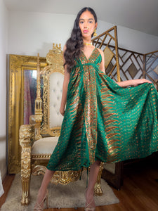 Emerald Alchemy Magic Dress