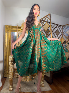 Emerald Alchemy Magic Dress