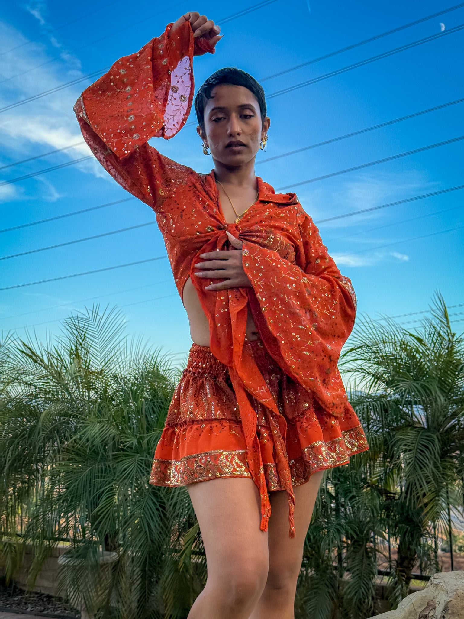Fire Princess Mini Gehr Skirt Set