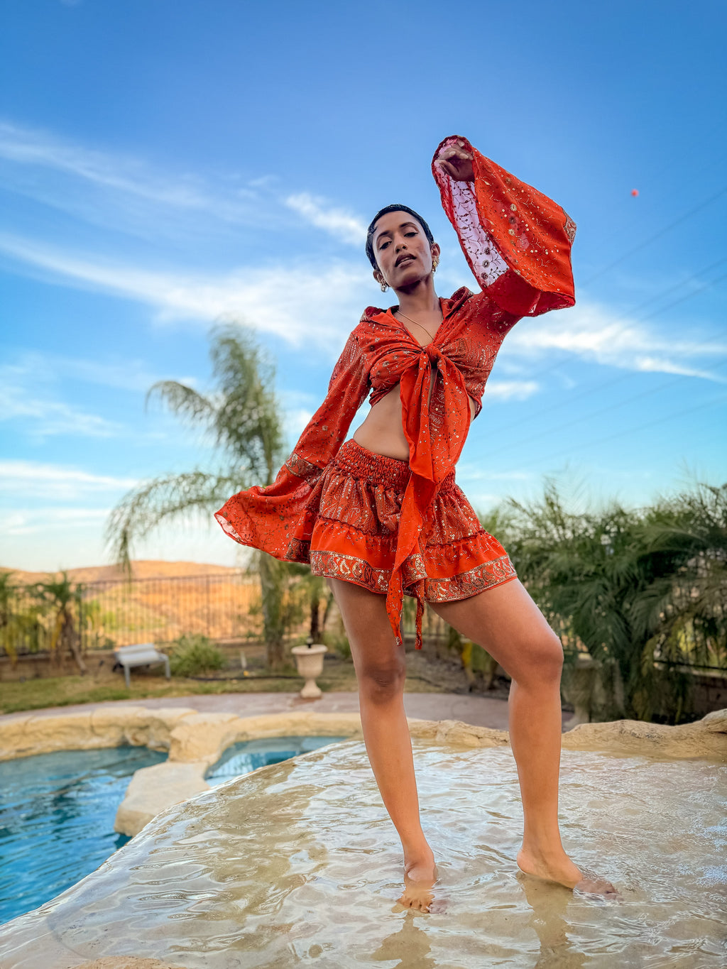 Fire Princess Mini Gehr Skirt Set