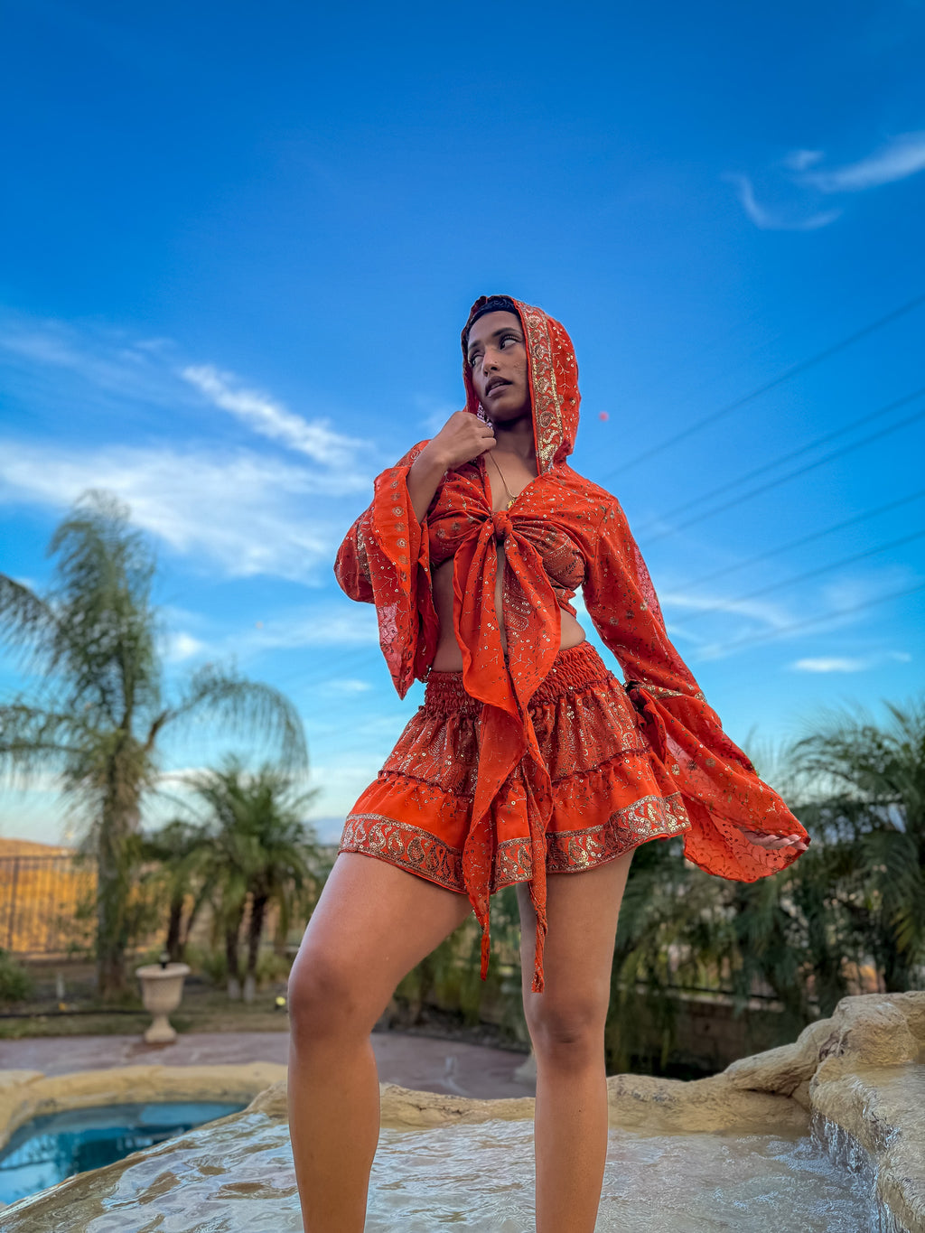 Fire Princess Mini Gehr Skirt Set