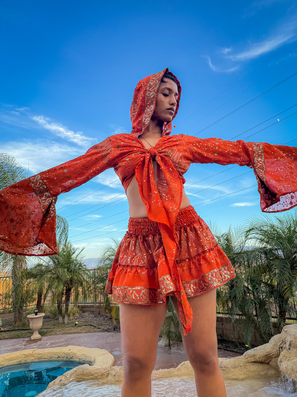 Fire Princess Mini Gehr Skirt Set