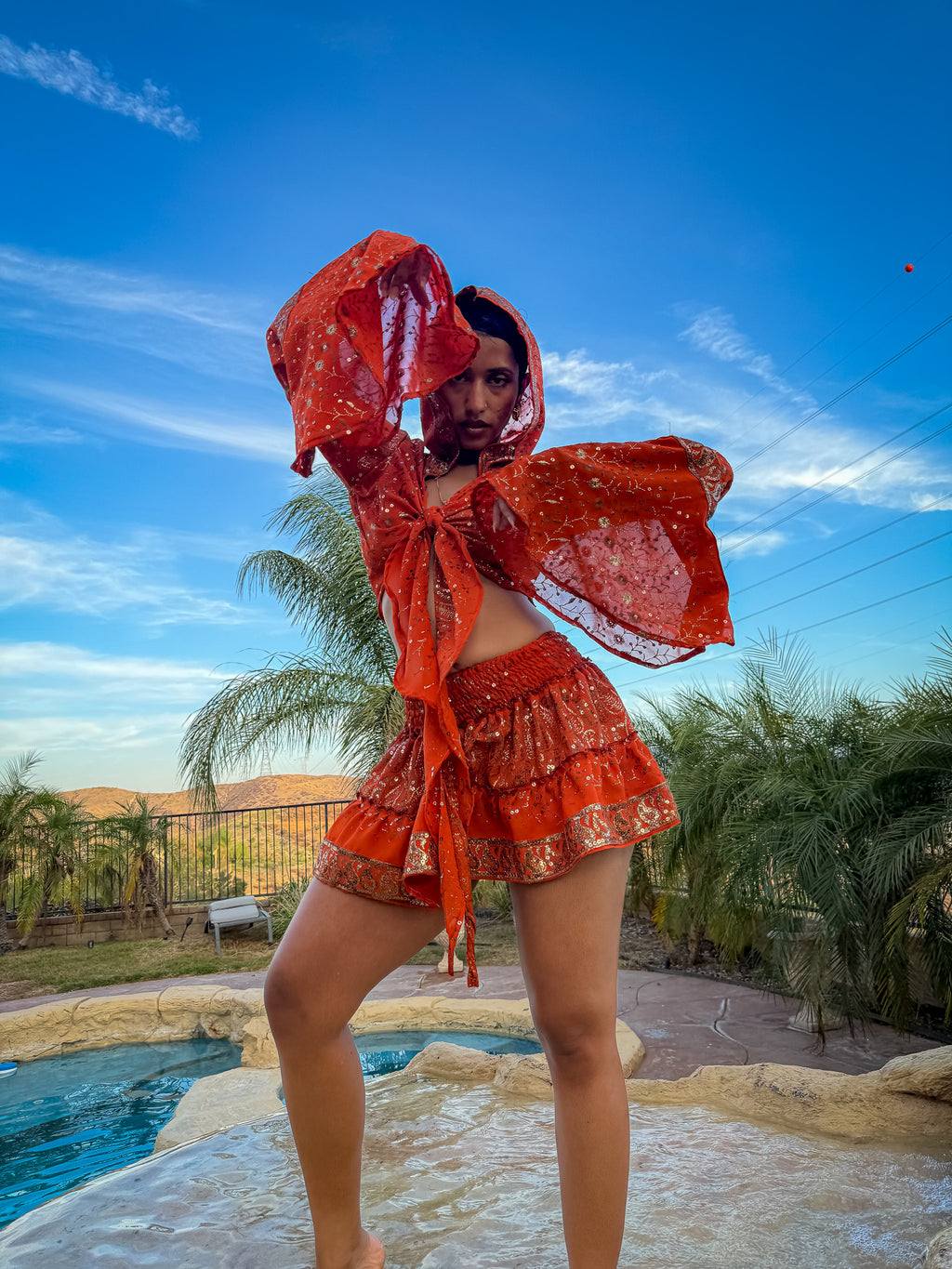 Fire Princess Mini Gehr Skirt Set