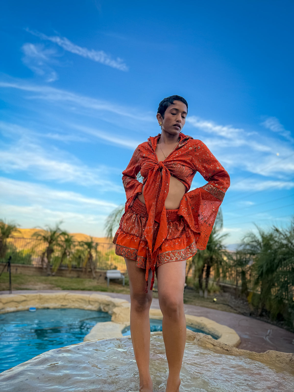 Fire Princess Mini Gehr Skirt Set