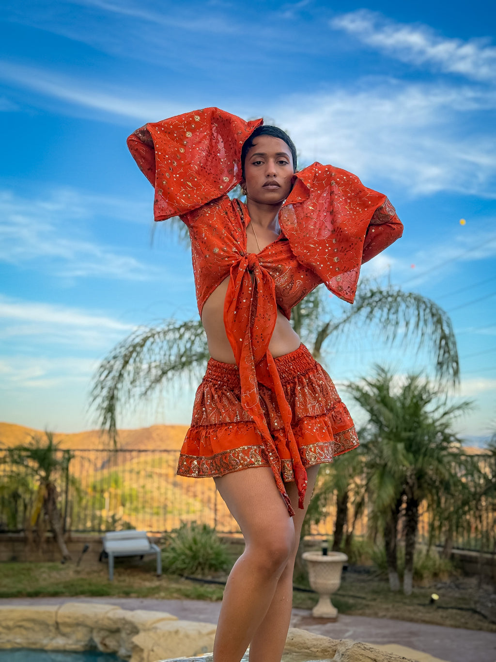 Fire Princess Mini Gehr Skirt Set
