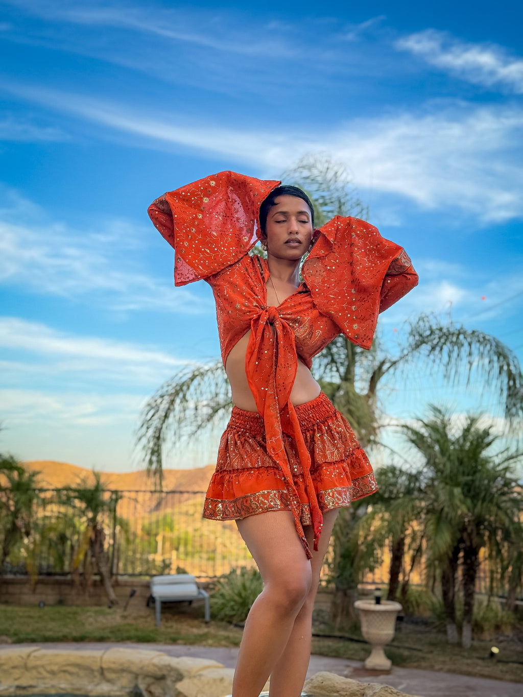 Fire Princess Mini Gehr Skirt Set