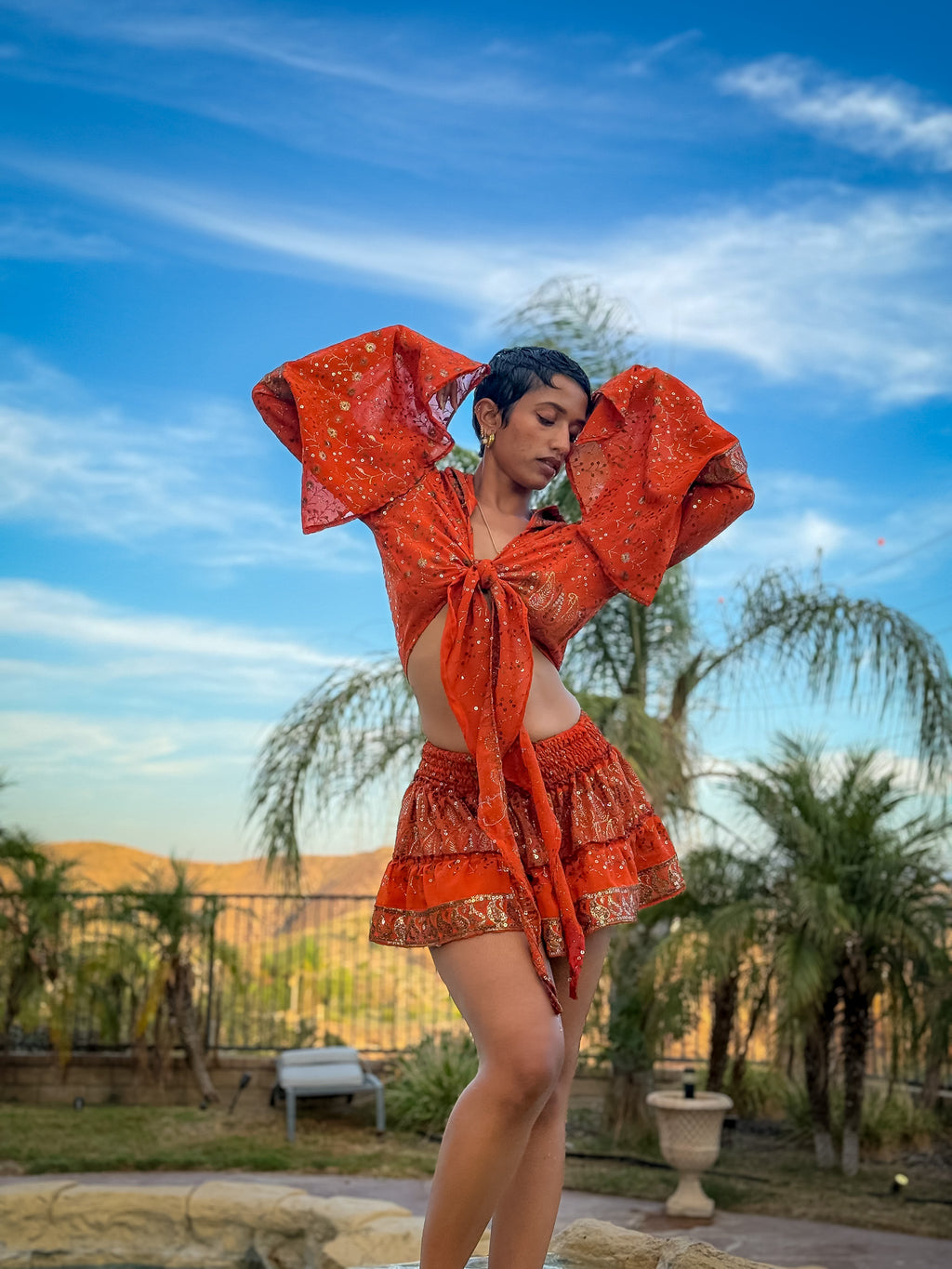 Fire Princess Mini Gehr Skirt Set
