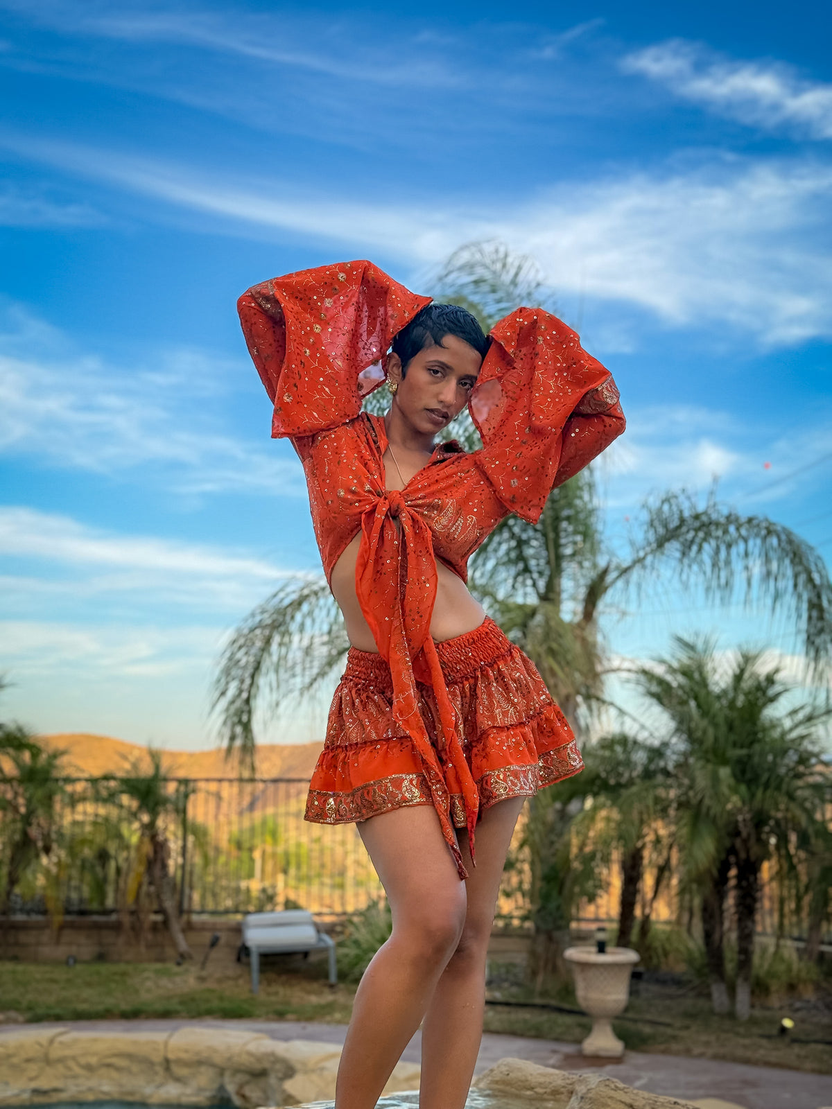 Fire Princess Mini Gehr Skirt Set