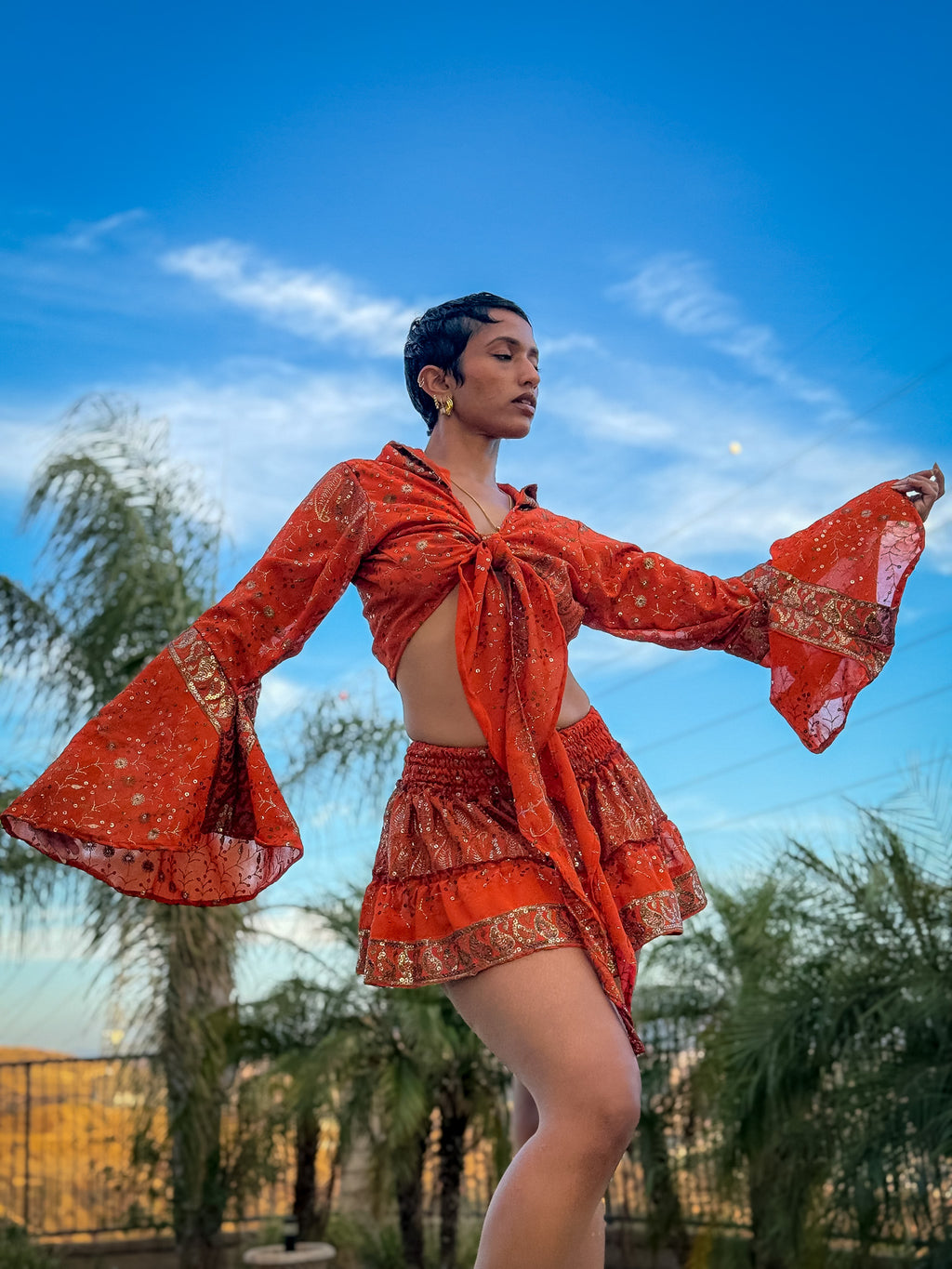 Fire Princess Mini Gehr Skirt Set