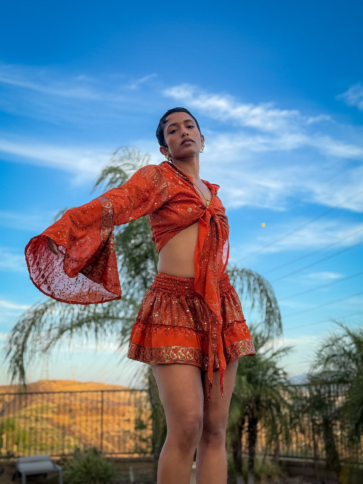 Fire Princess Mini Gehr Skirt Set