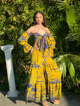 Load image into Gallery viewer, Tulum Princess Sharara Pants Set

